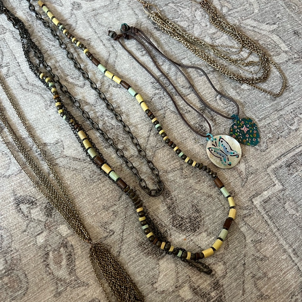 Gold necklace - bundle